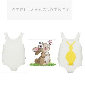 Stella McCartney Bunny Knit Romper Size 12 months  /74 cm